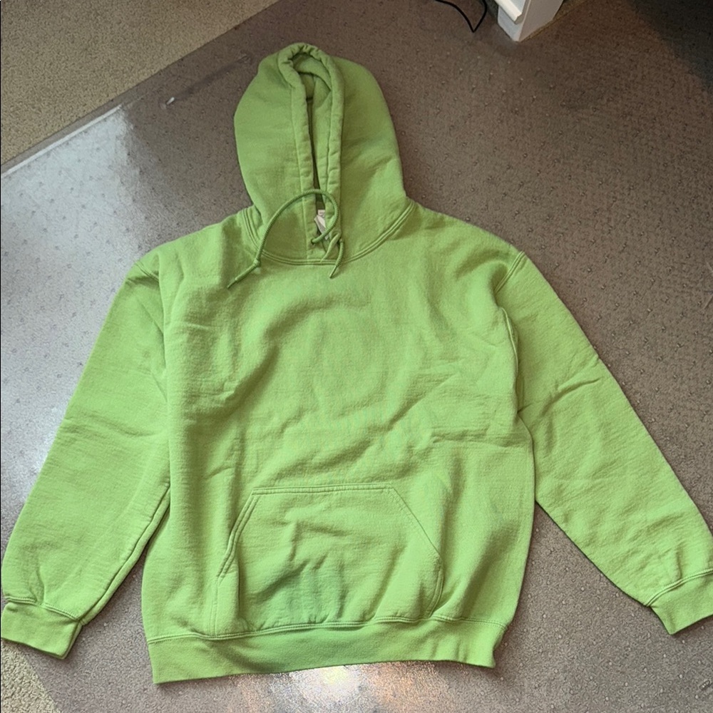 Gildan Lime Green Hoodie